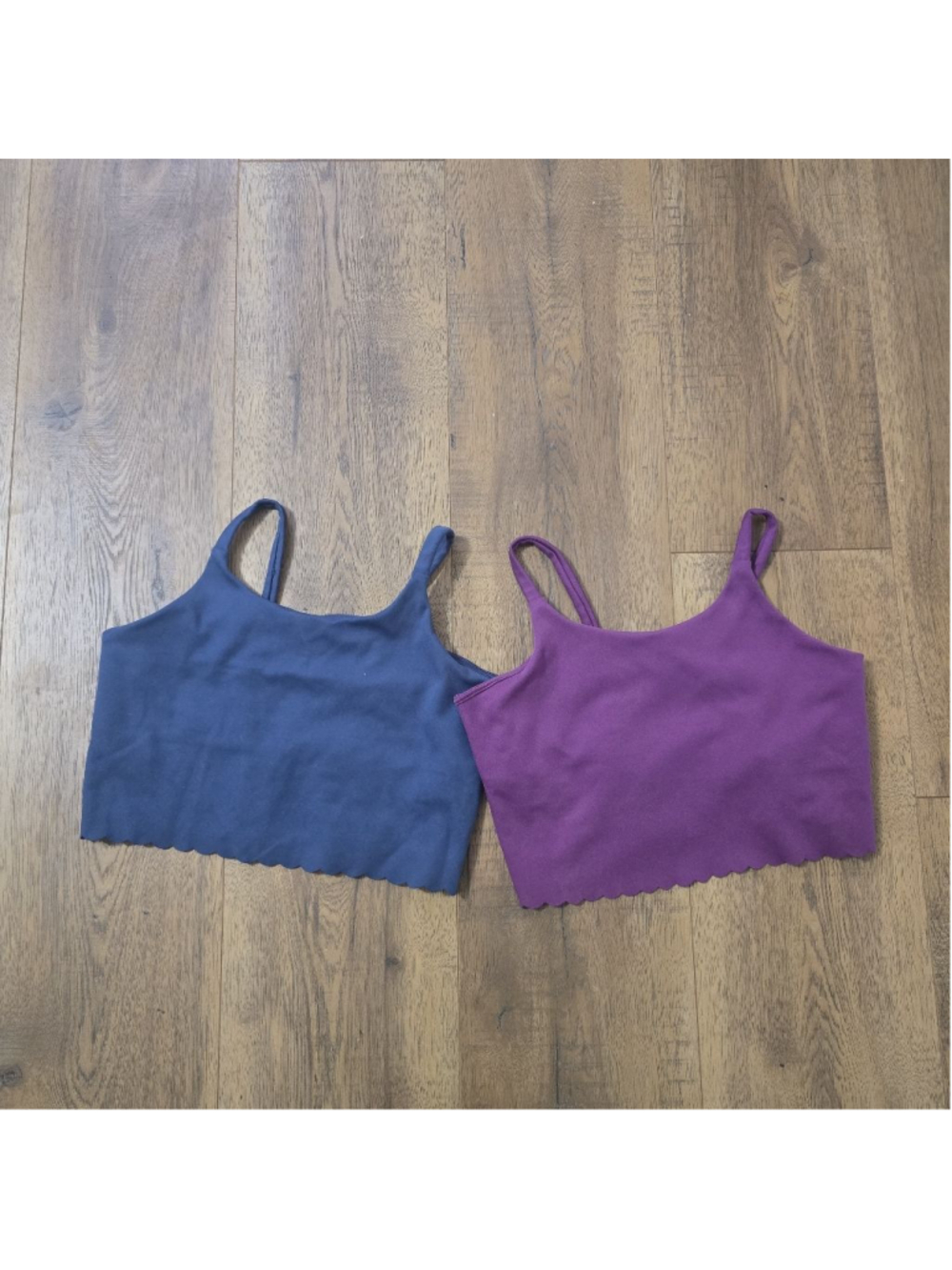 Girl's FREELY Sports Bras L Blue & Purple